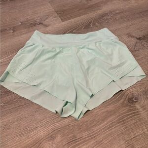 Womens light blue joy lab fitness short